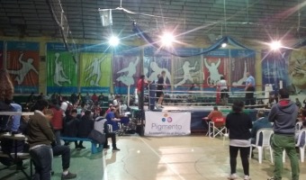 Festival de boxeo en Villa Gesell
